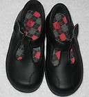 ADORABLE BLACK LEATHER KEDS MARY JANE SHOES T STRAP 6 TODDLER