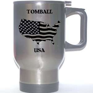  US Flag   Tomball, Texas (TX) Stainless Steel Mug 
