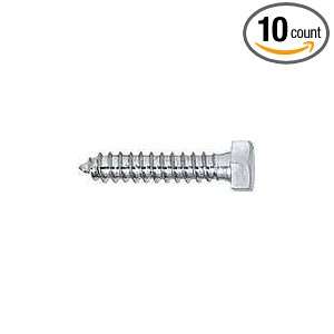 8X6 Hex Lag Bolt (10 count)  Industrial & Scientific