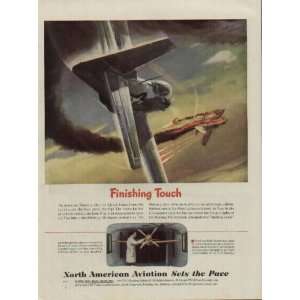   the Tojo  1945 North American Aviation Ad, A1137 