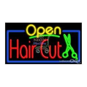  Hair Cut Neon Sign: Office Products
