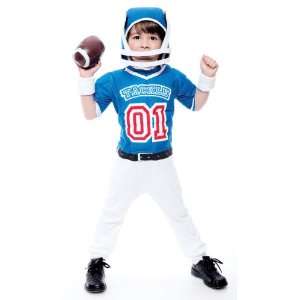   By Paper Magic Group Lil Big Player Toddler Costume / Blue   Size 2T