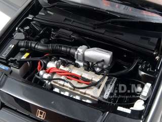   model of Honda Ballade Sports CR X Si Black die cast car by Auto Art