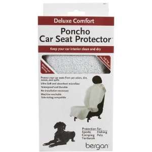  Bergan Deluxe Poncho Seat Protector   Gray (Quantity of 3 