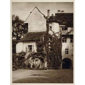  1928 Courtyard Burg Castle Graz Austria Architecture 