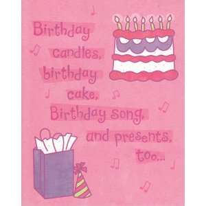 Greeting Card Birthday Girl Birthday Candles, Birthday Cake, Birthday 