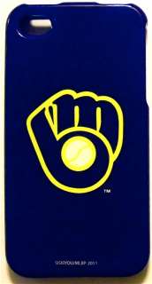 Milwaukee Brewers Apple iPhone 4 4S Faceplate Hard Protector Case 