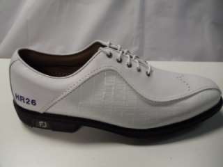 Footjoy Myjoys Icon Golf Shoes Asymmetrical 52180 White Lizard 13 