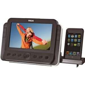   Clock With LCD Display And iPod/iPhone Dock   CL4215: Camera & Photo