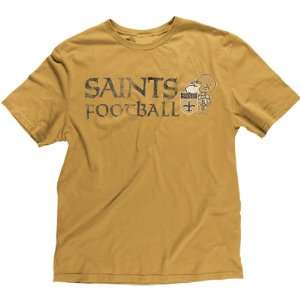   Saints Short Sleeve Football T Shirt XX Large