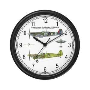  Spitfire Cutaway Wall Clock