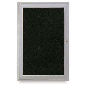   Enclosed Recycled Rubber Tackboards   36H times; 60W times; 2 1/4D