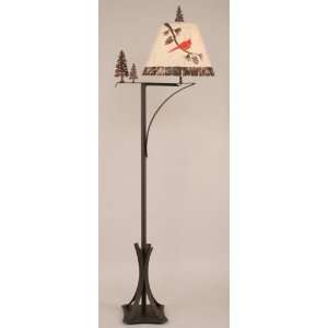  Arm Floor Lamp with Pine Trees: Home Improvement