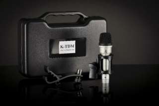 The K TDM is a professional dynamic drum microphone suitable for drums 