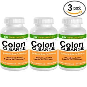 BOTTLES Colon Cleanse 540 total Capsules Body Detoxification Detox 