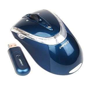  Emprex 4 Way M977U 8 Button Wireless Laser Scroll Mouse w 