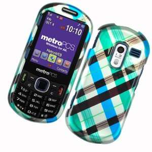  Check Blue/Green/ Brown 2D Glossy Hard Protector Case 