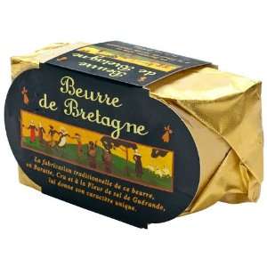 Beurre en Bretagne Butter with Fleur de Sel from Guerande   8.8 oz 
