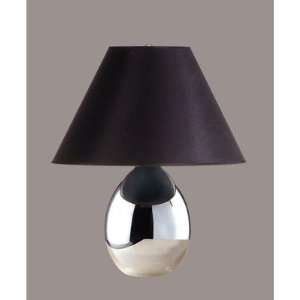 Tierney Table Lamp with Charlotte Shade in Mirrored