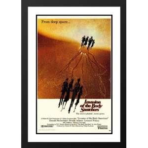 Invasion of Body Snatchers Framed and Double Matted 32x45 Movie Poster