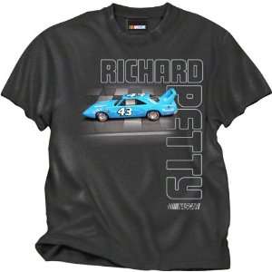  Richard Petty Grey Posterized T Shirt