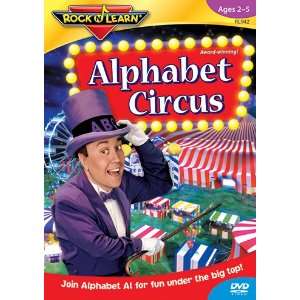  5 Pack ROCK N LEARN ALPHABET CIRCUS ON DVD: Everything 