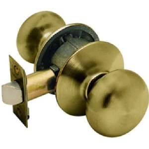  Schlage Antique Brass Passage Door Knob 43156891245: Home 