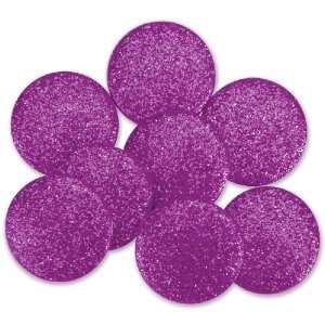  Dress It Up Big Glitter Dots Purple