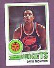 1977 78 Topps Basketball David Thompson #60 ExMt *41