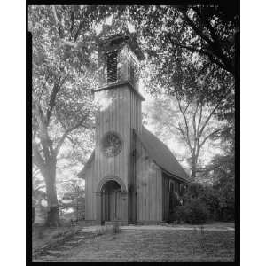 Old Frame Episcopal Church,Greensboro,Greene County,Georgia:  