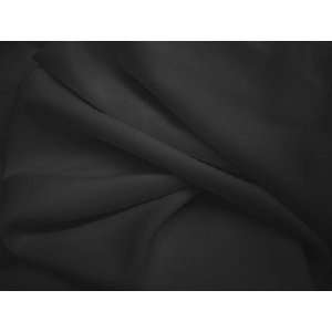  60 Wide Poly Poplin Black By the Yard