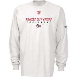 Kansas City Chiefs White Equipment Long Sleeve T Shirt 