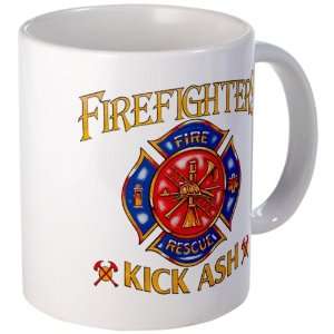   Drink Cup) Firefighters Kick Ash   Fire Fighter 