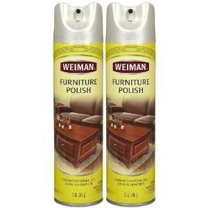  Weiman Furniture Polish with Lemon Oil, 12 oz 2 pack 