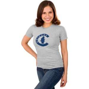  Chicago Cubs Womens Fashion Tee: Majestic Select Womens 