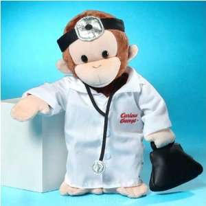  Doctor Curious George 12 inch Plush Toy: Toys & Games