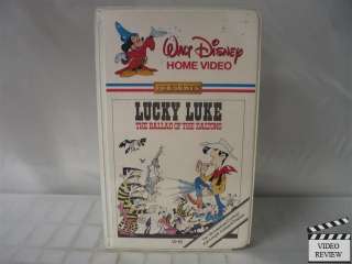 Lucky Luke: The Ballad of the Daltons VHS Disney  