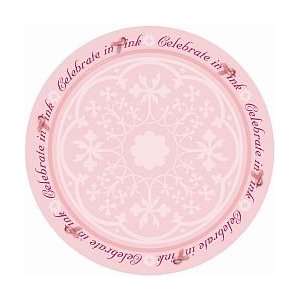  Breast Cancer Awareness Dessert Plates Toys & Games