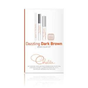  Chella Brow Color Kit   Dazzling Dark Brown: Beauty