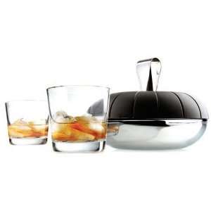 CLOSEOUT   Eva Solo Ice Cube Cooler Gift Set with 2 Whiskey Glasses 