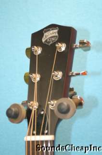 Recording King RM 998D Roundneck Style O Bell Brass Resonator Guitar