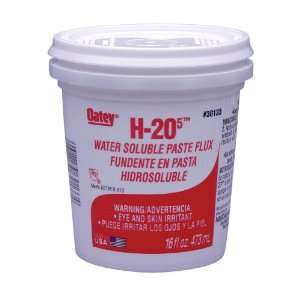   Oatey 30133 H205 Water Soluble Paste Flux, 16 Ounce