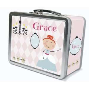  Red Hair Princess Personalized Lunch Box: Kitchen & Dining