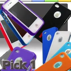  1x iphone 4 TPU Gel Case/ Protector/ Skin   Matte Style 