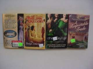 PB Book Lot PHILIPPA GREGORY Historical Fiction FREE S+H 