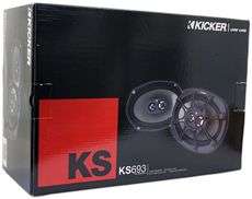 KICKER KS693 6x9 600W KS 3 WAY SPEAKERS 11KS69 6x9  