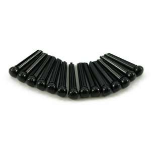  BRIDGE PINS BLACK BAG OF 50 Musical Instruments