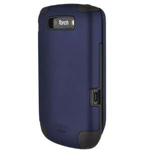   Case for BlackBerry 9800 Torch   Blue Cell Phones & Accessories