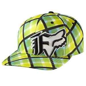  Fox Racing WiFi Flexfit Hat   S/MD/Green: Automotive