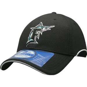 New Era Florida Marlins Black Authentic Batting Practice 39Thirty Hat 